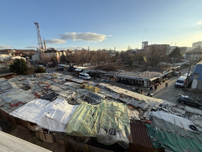 ベランダからの眺め