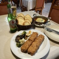 レストランToscaのアルバニア料理