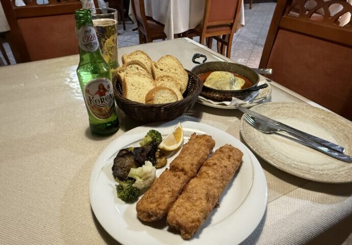 レストランToscaのアルバニア料理