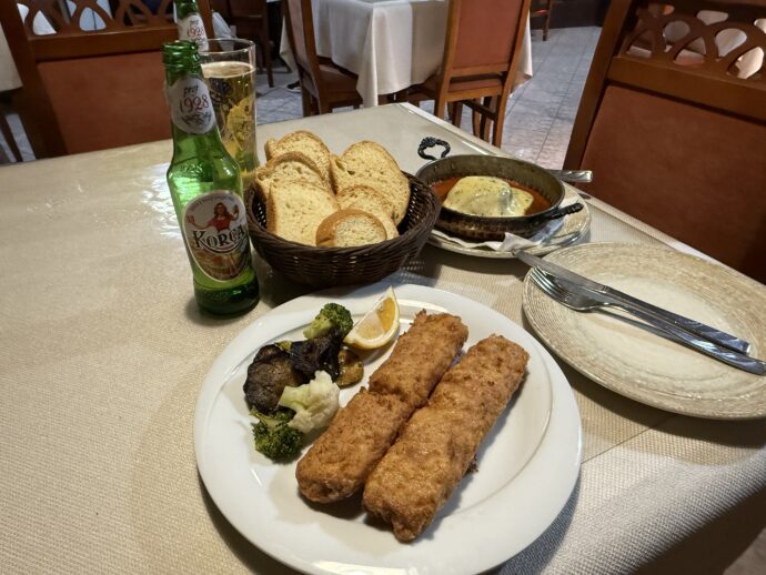 レストランToscaのアルバニア料理