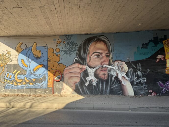 道路下のトンネル