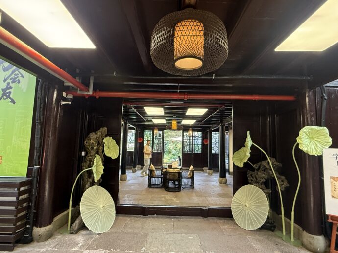 天一閣書房の内部