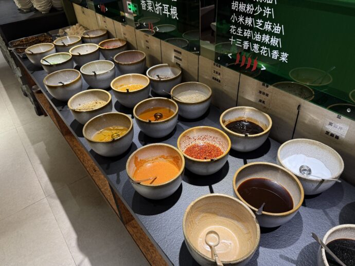 調味料カウンター