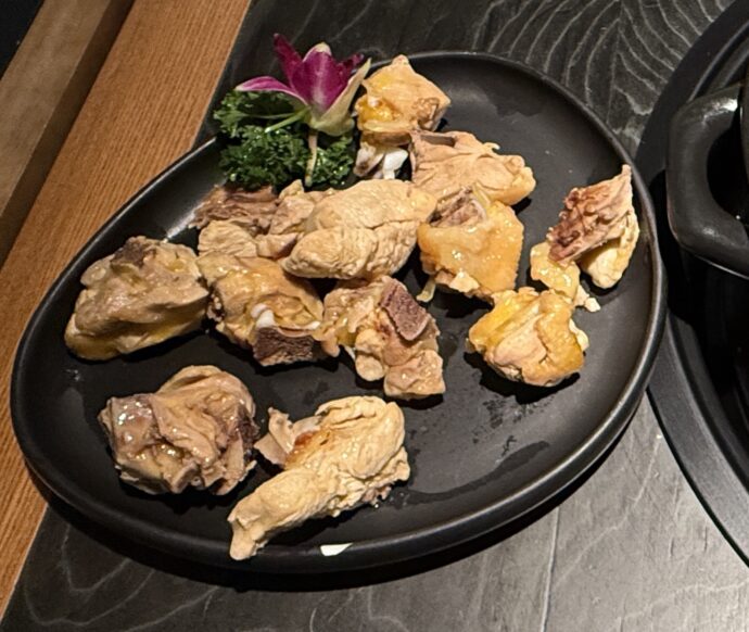 ブツギリの鶏肉