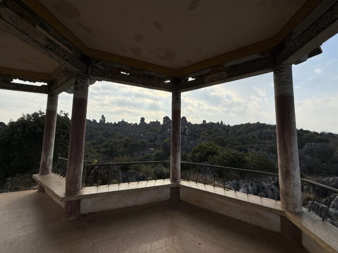 双亭からの眺め