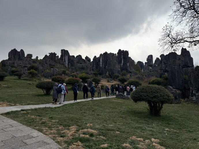 大石林風景区の出口