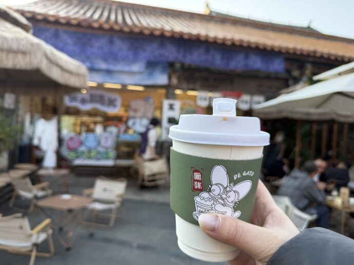 コーヒーをテイクアウト