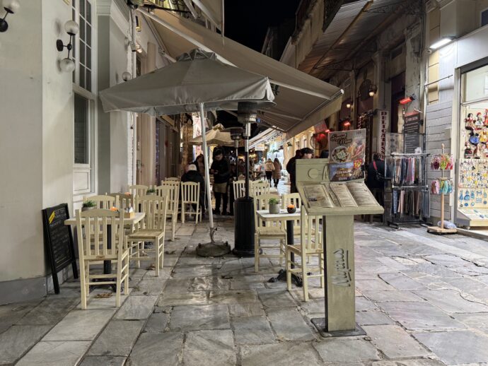 オープンカフェ