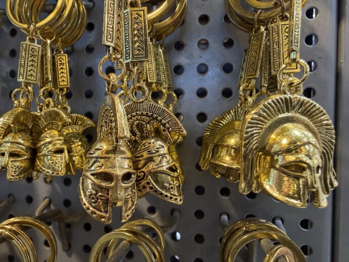 戦士のキーホルダー