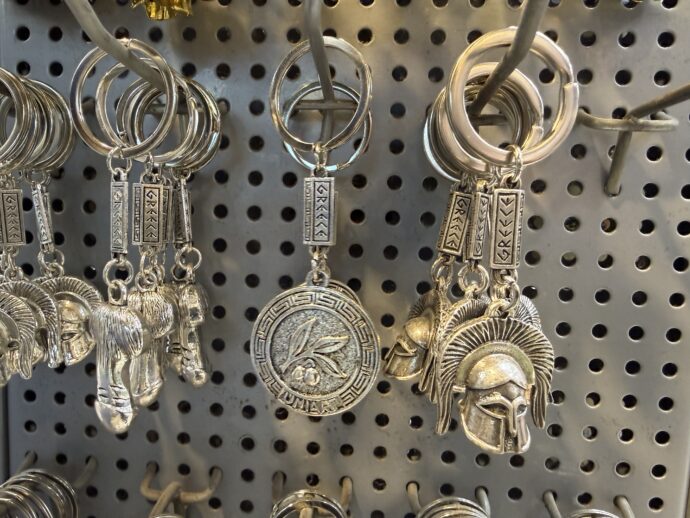 戦士のキーホルダー