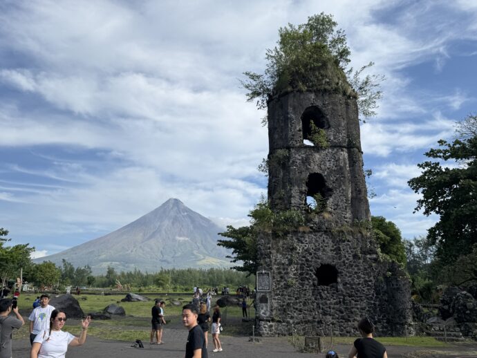 カグサワ遺跡の鐘楼