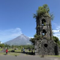 カグサワ遺跡の鐘楼
