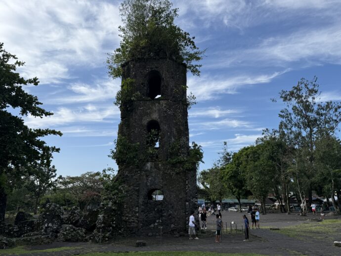 カグサワ遺跡の鐘楼