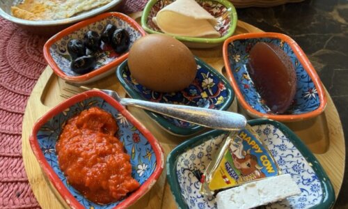 旧市街でモーニング