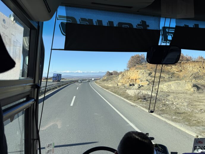 バスからの眺め