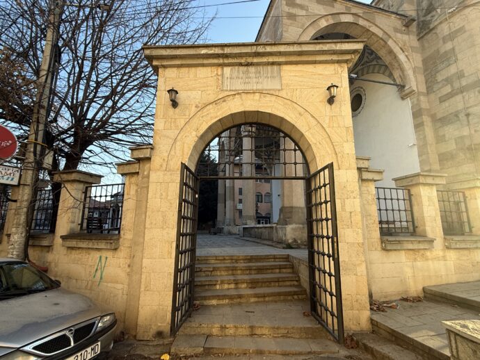 モスクの入り口