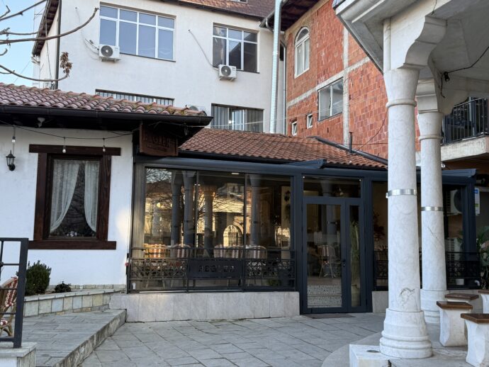 The Great Mosque中のカフェ