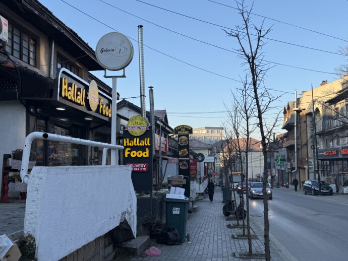 朝のプリシュティナ