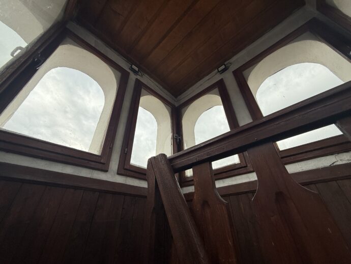 プリズレン地域考古学博物館の時計塔