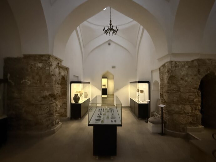 プリズレン地域考古学博物館の展示