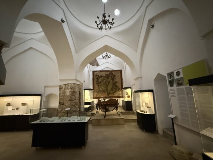 プリズレン地域考古学博物館の展示