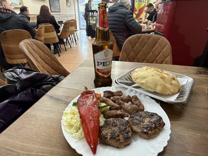 頼んだメニューすべて