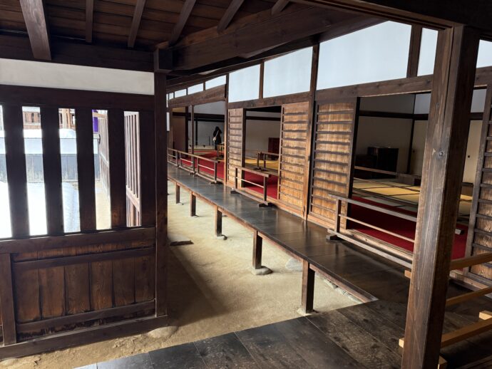 高山陣屋の内部