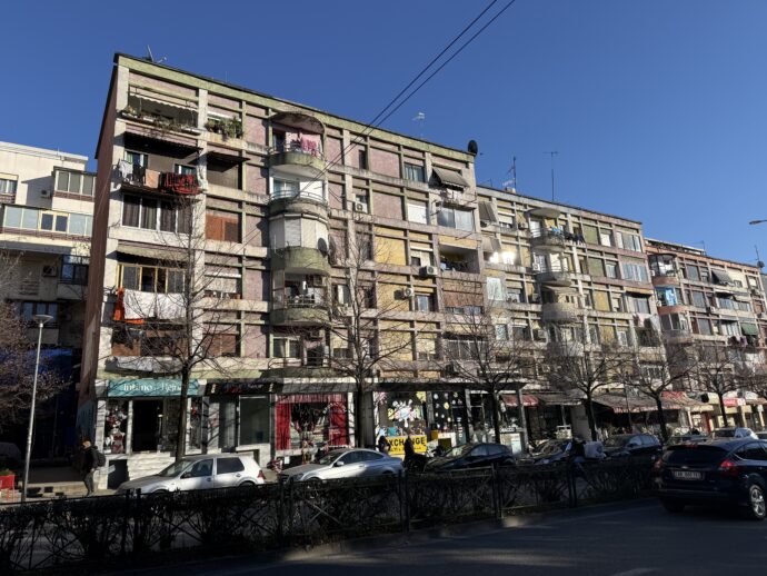 ブリリ地区の建物