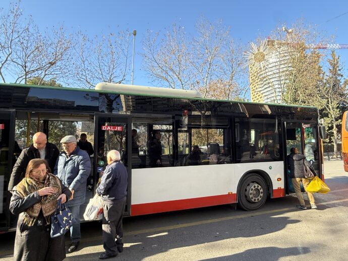 ティラナ中心部