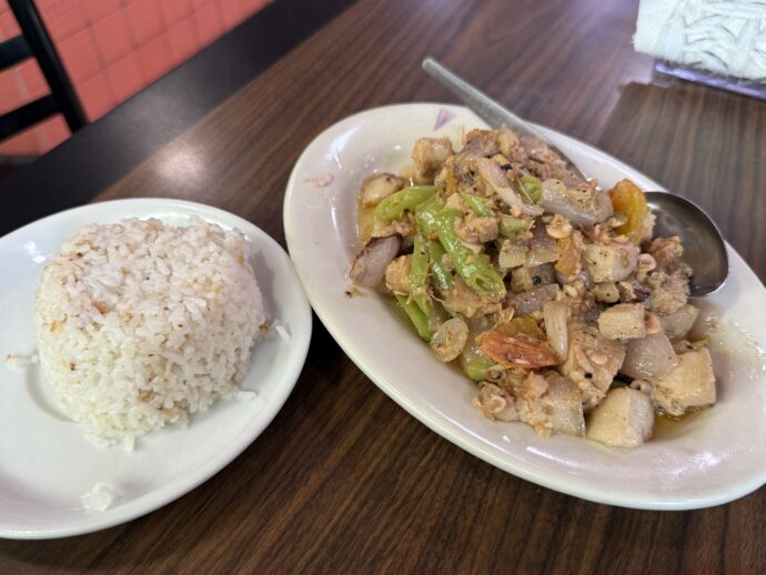 ビコールエクスプレスとライス