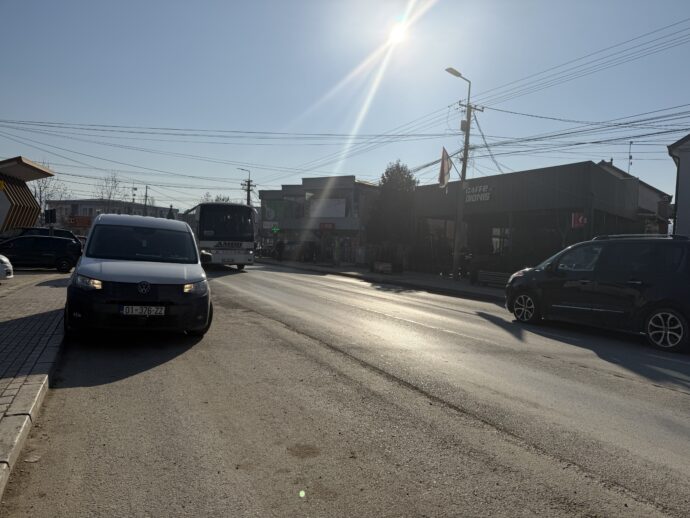 グラチャニツァの道路