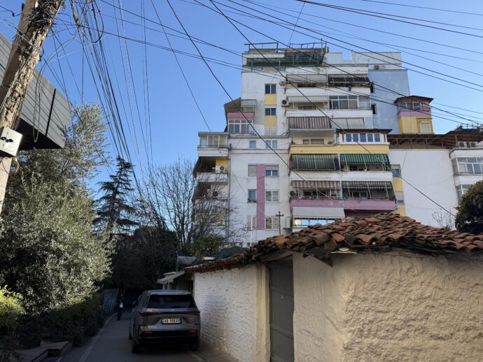 カラフルな建物