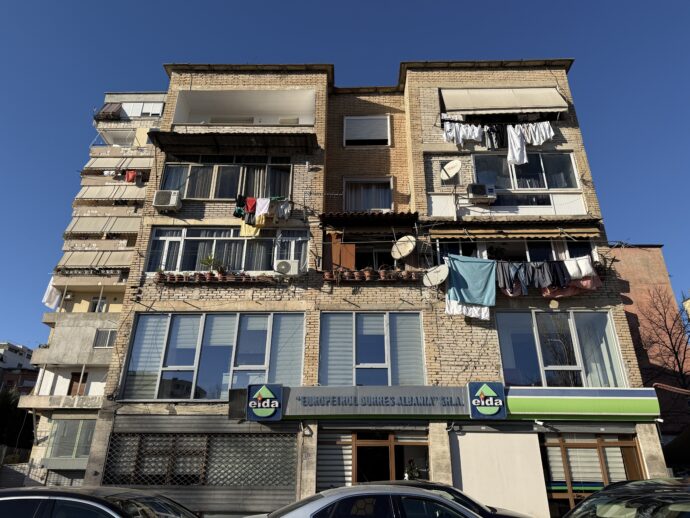 カラフルな建物