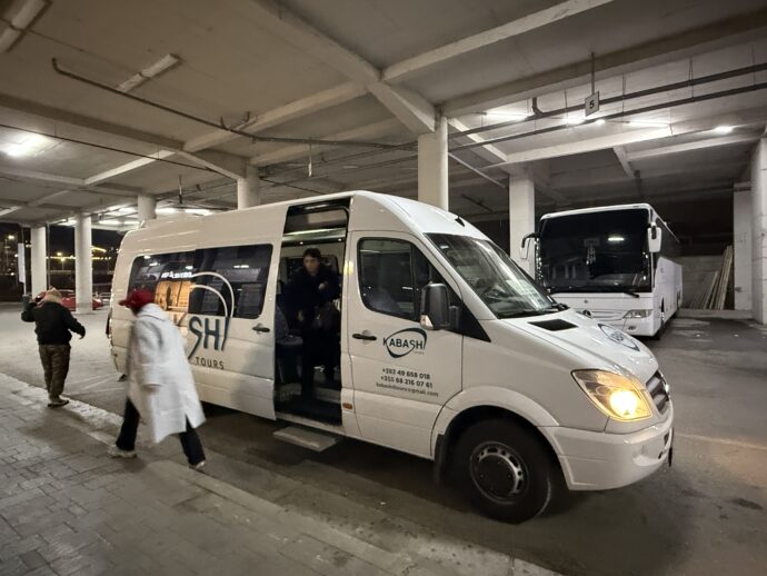 ティラナ東バスターミナル