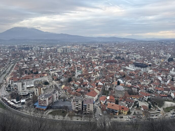 プリズレンの街