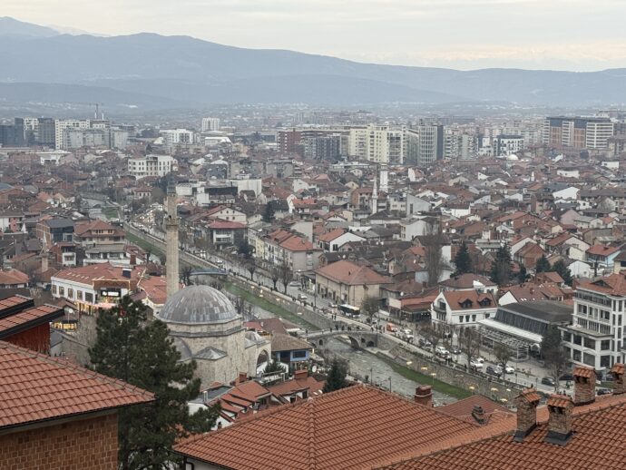 プリズレンの街