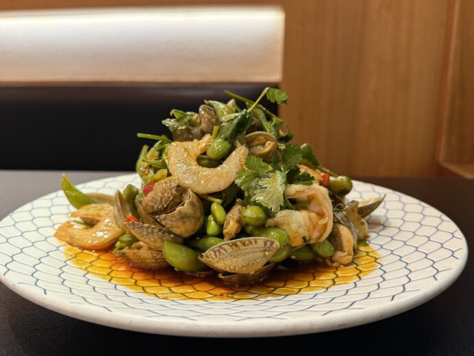 松濤園の海鮮料理