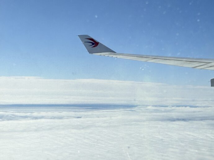 飛行機からの眺め