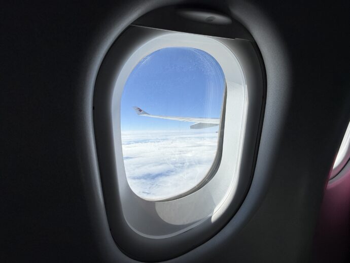 飛行機からの眺め