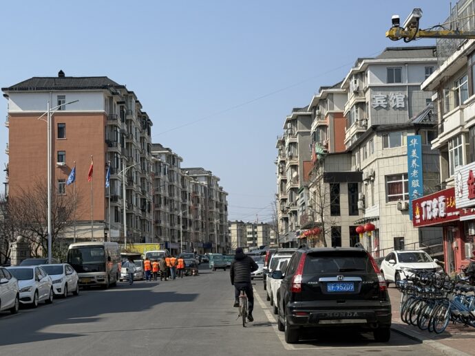 桃圓立交橋付近の町