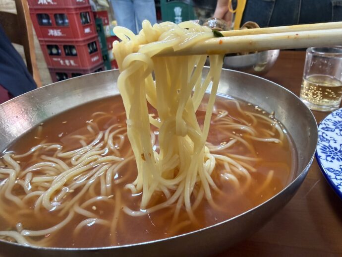 冷面の麺
