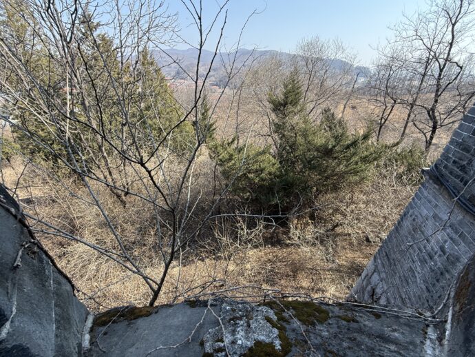 虎山長城から見える外