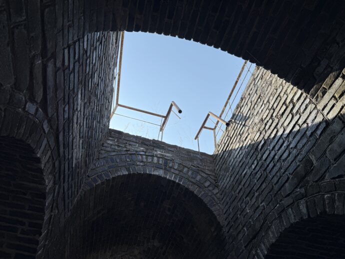 虎山長城からみる空