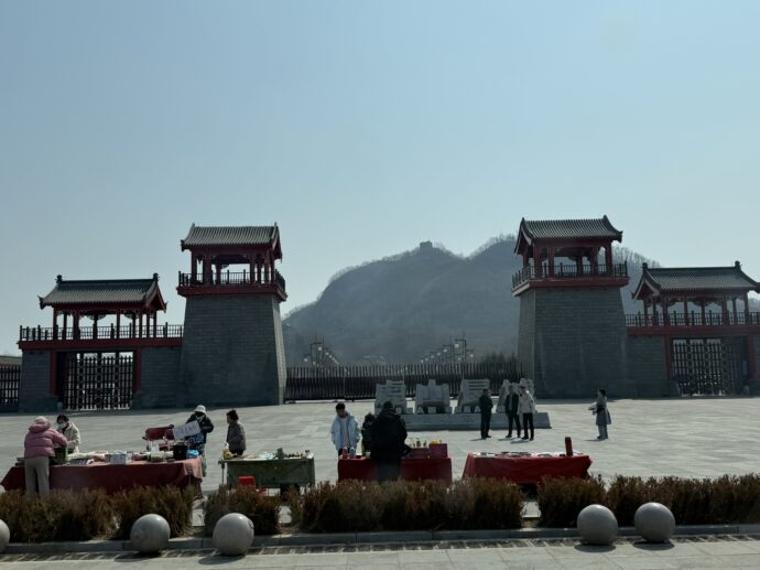 虎山長城入り口