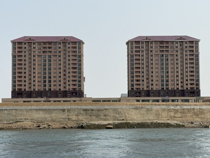 北朝鮮のマンション