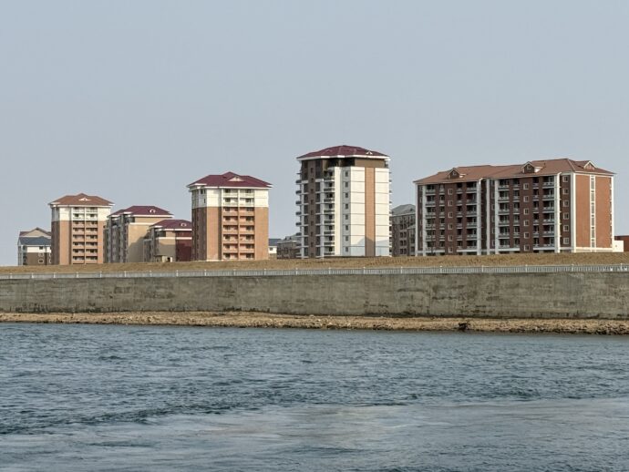 北朝鮮のマンション