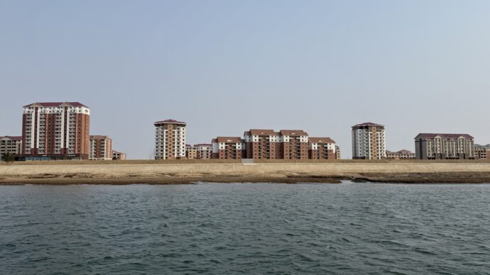 北朝鮮のマンション