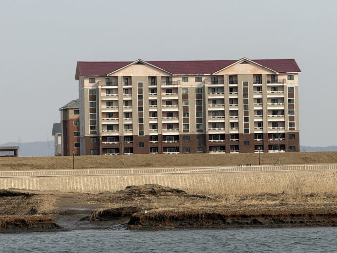 北朝鮮のマンション