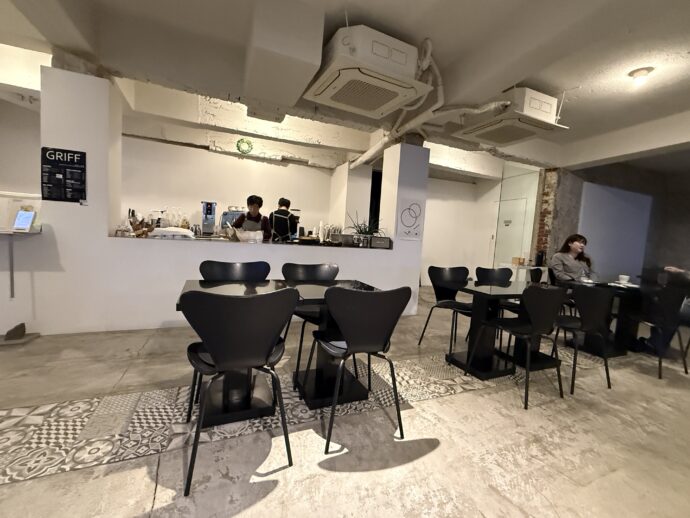 GriffCoffee店内
