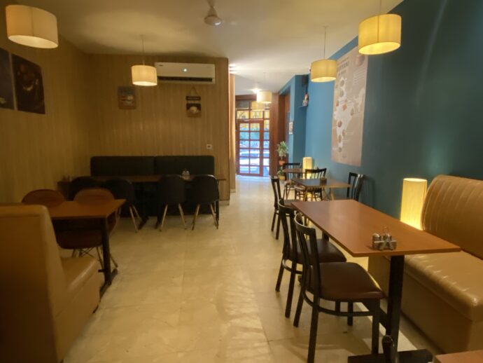 Saffron Biryaniの店内